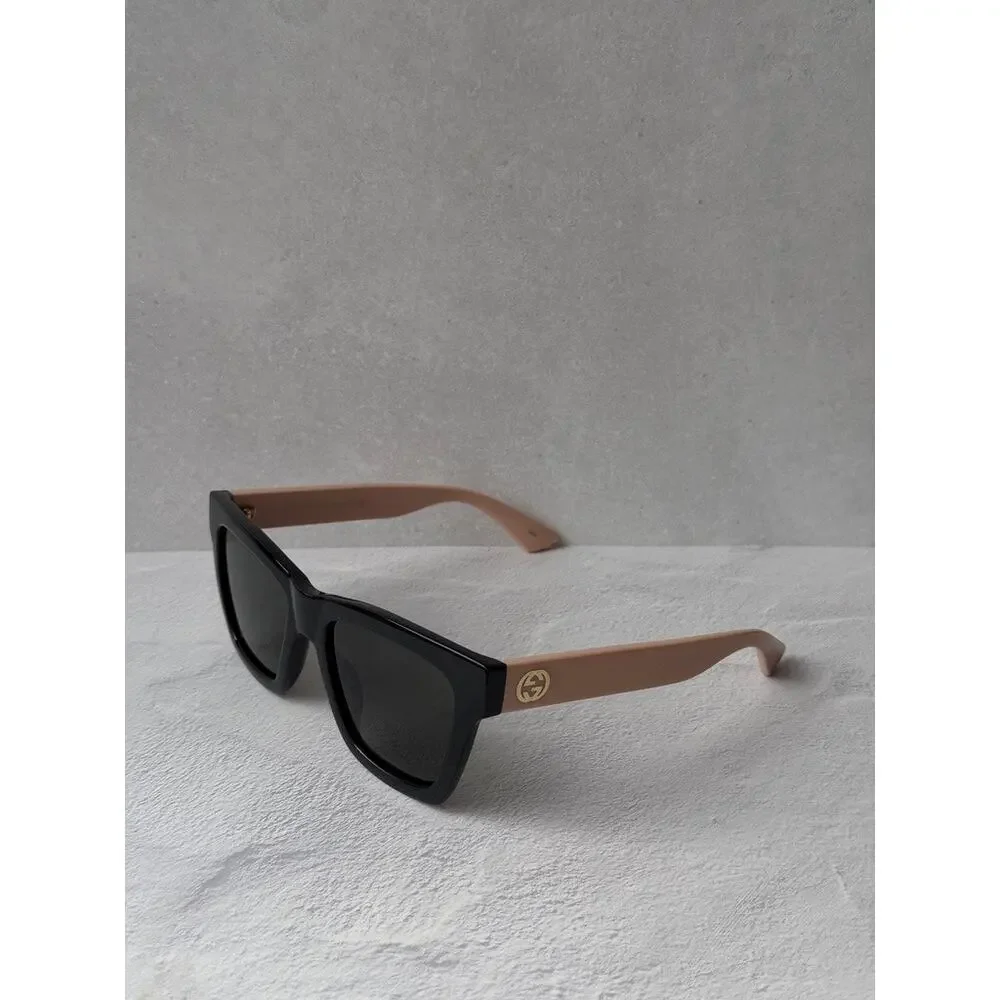 NEW Gucci GG1714S Black Pink Cat Eye Sunglasses